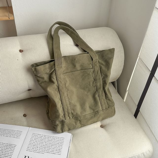 Plain Canvas Tote Bag