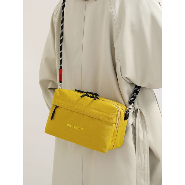Zip Fabric Crossbody Bag
