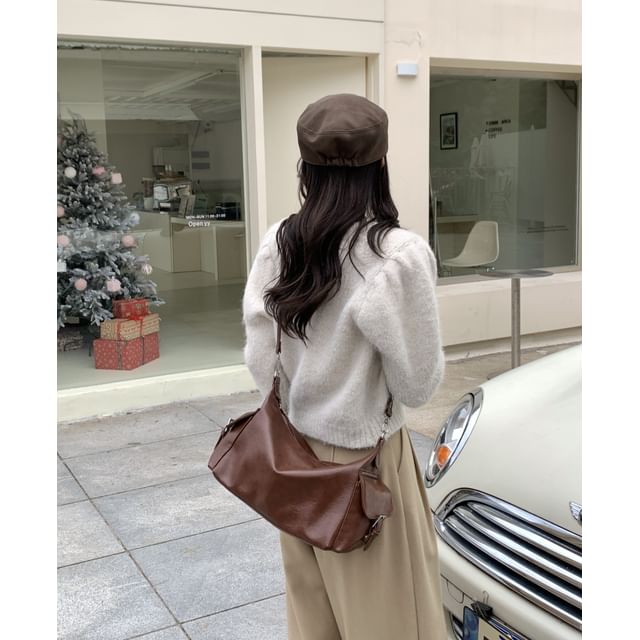 Flap Pocket Shoulder Bag