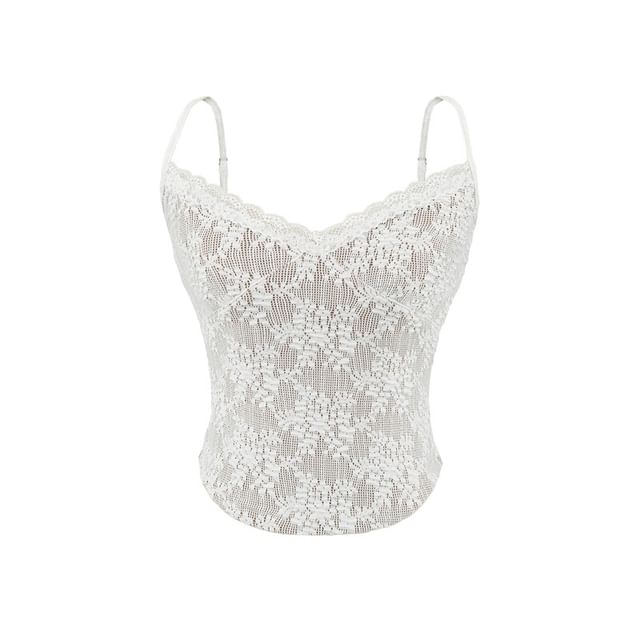 Lace Overlay Camisole