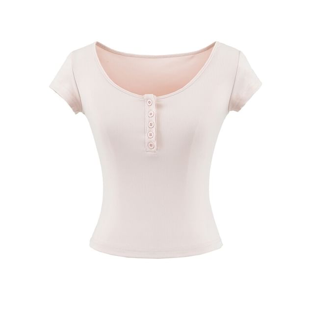 Henley Short Sleeve Tee