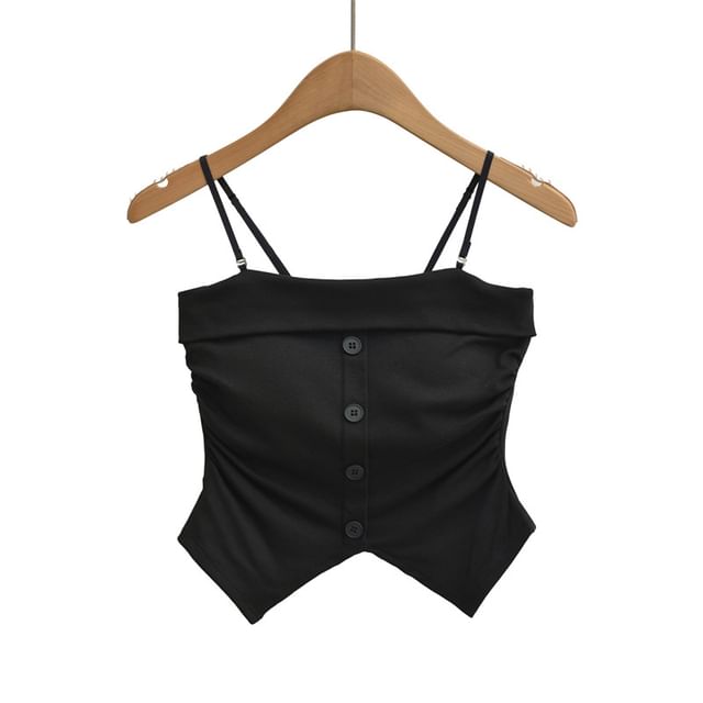 Ruch Padded Crop Cami Top