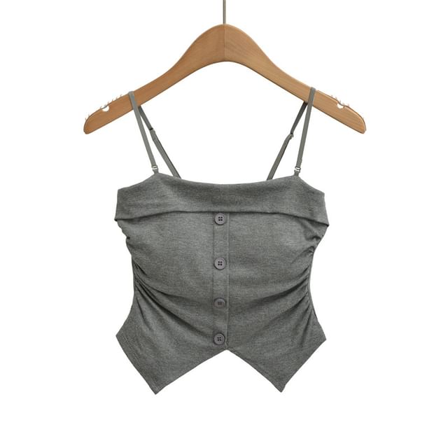 Ruch Padded Crop Cami Top