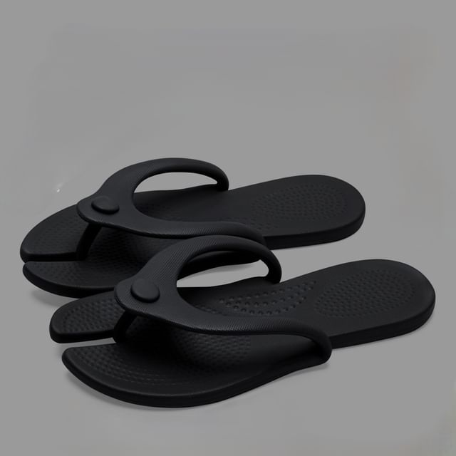 Foldable Plain Flip-Flops