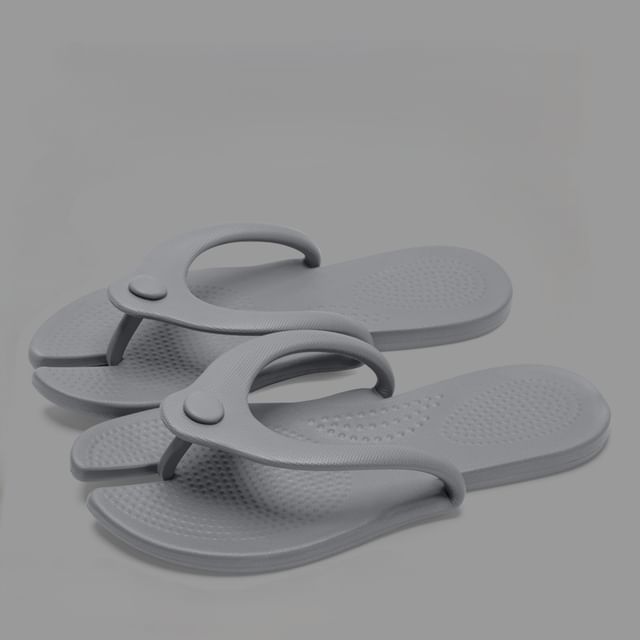 Foldable Plain Flip-Flops