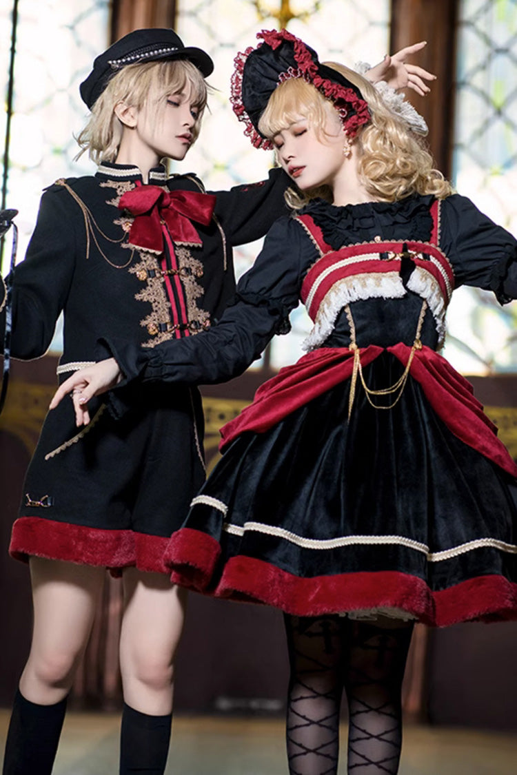 Crimson Noir Dark Baroque Classic Ouji Lolita Bloomers