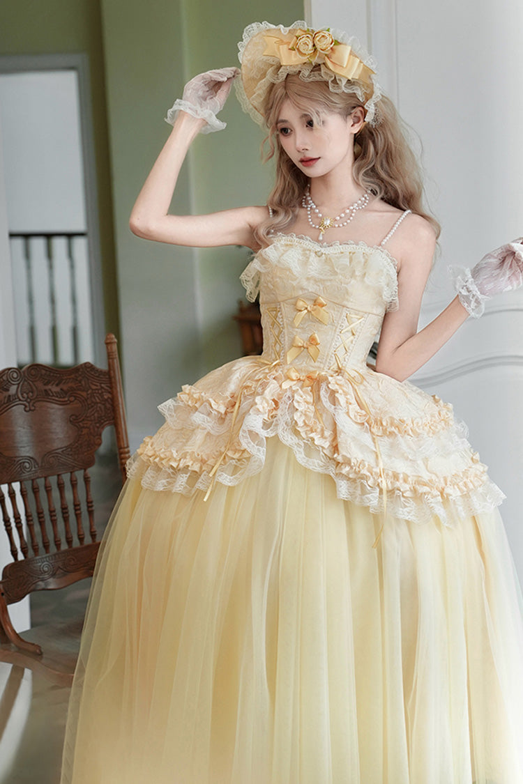 Sissi's Pilgrimage Off Shoulder Sweet Skirt