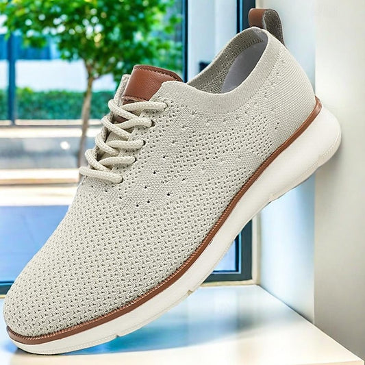 Lightweight Men's Breathable Casual Knit Sneakers -