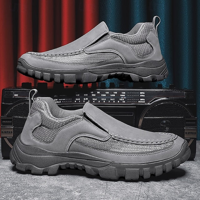 Maroon Design Men's with Perforated Stylish Sandals Slip-On