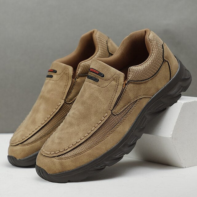 Lightweight – Men's Slip-On Loafers Suede