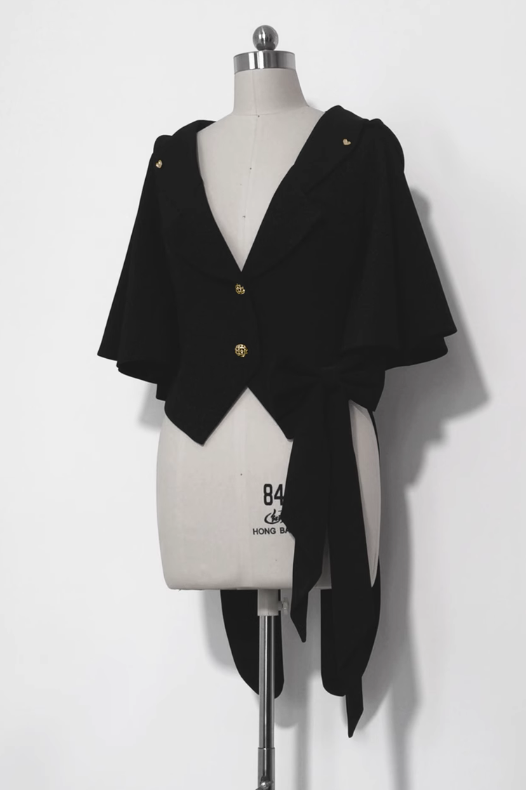 Ouji Lolita Hooded Jacket Retro