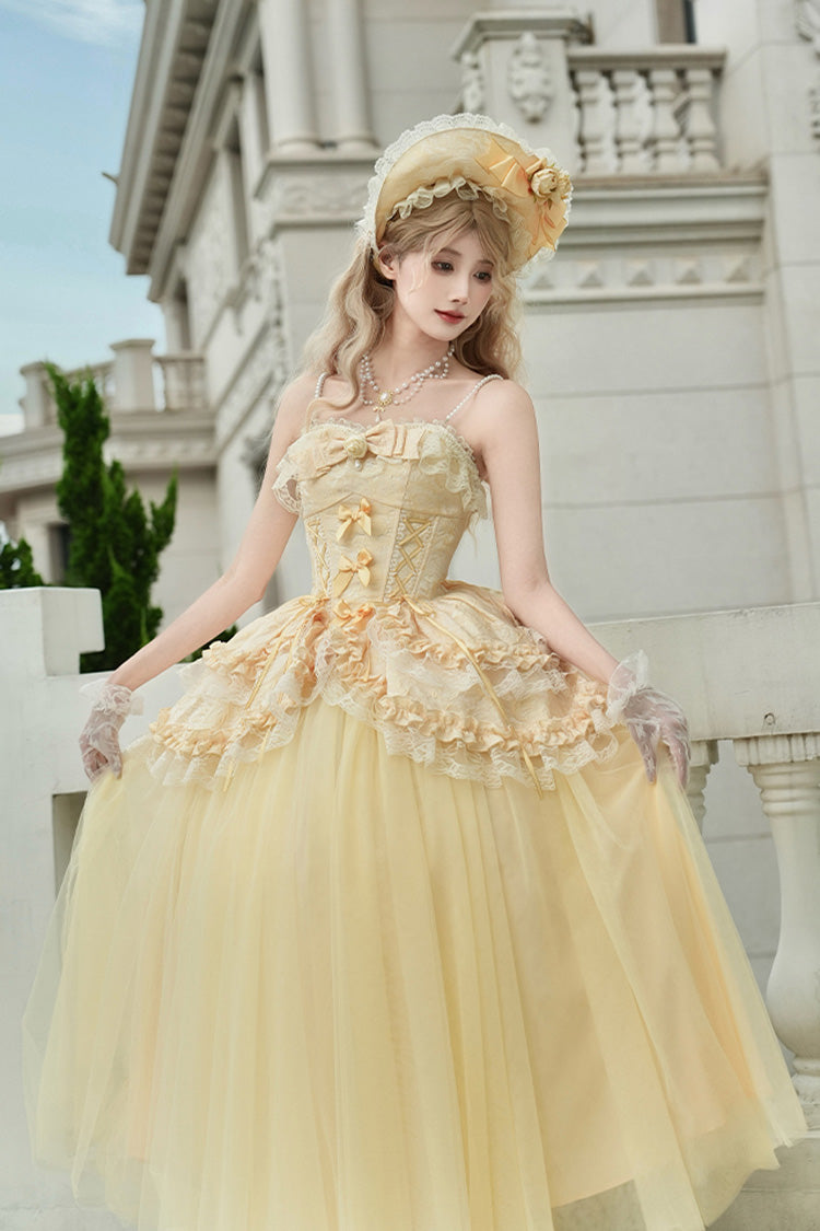 Sissi's Pilgrimage Off Shoulder Sweet Skirt