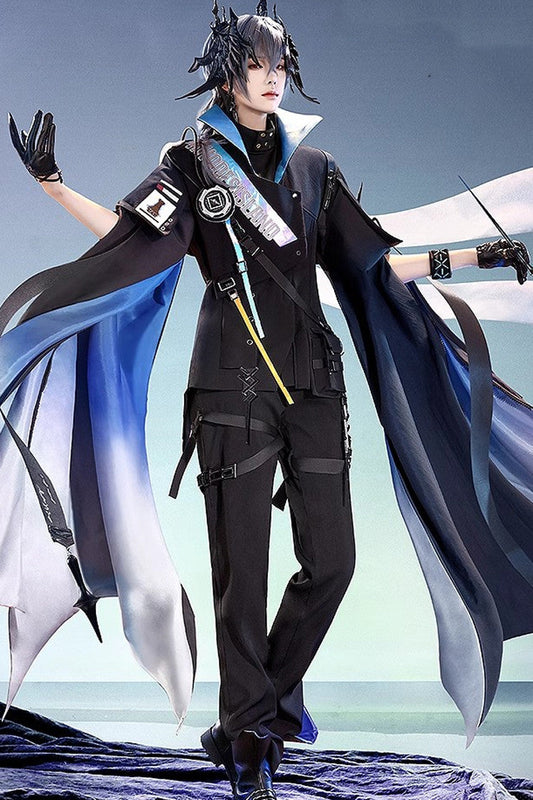 Futuristic Short Sleeve Ouji Handsome Lolita Set