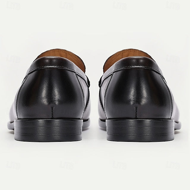 Boots Fleece Slip-Ons Winter Loafers PU lined Men's