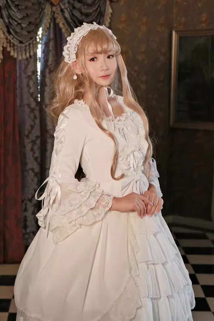 Ivory Ruffled Bridal Cardigan Bow Accent Sweet Jumper