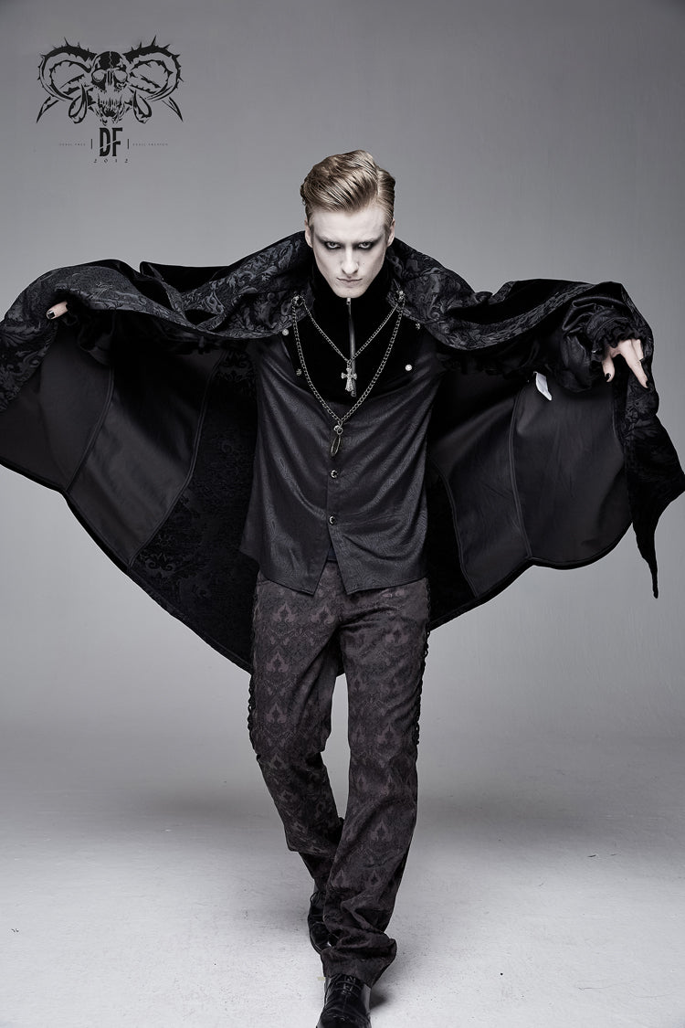 Chain Pendant Gothic Cloak