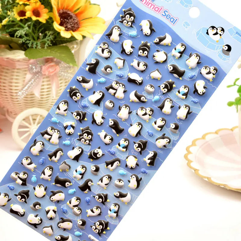 Kawaii Aesthetic Y2K Cute Fairy cartoon animal colorful stickers - Kimi MK Kawaii Store