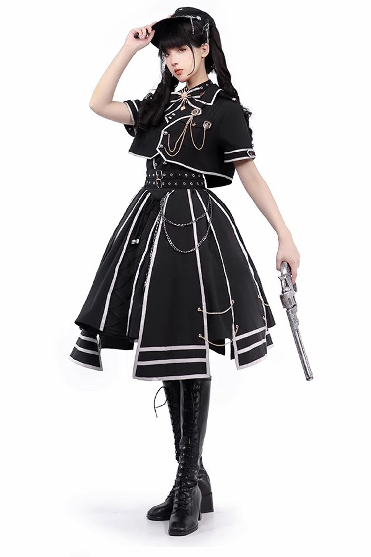 Judgement Knight Long Sleeve Skirt Set