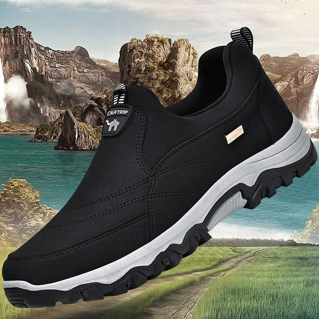 PU Slip-Ons Leather Breathable Loafers Men's