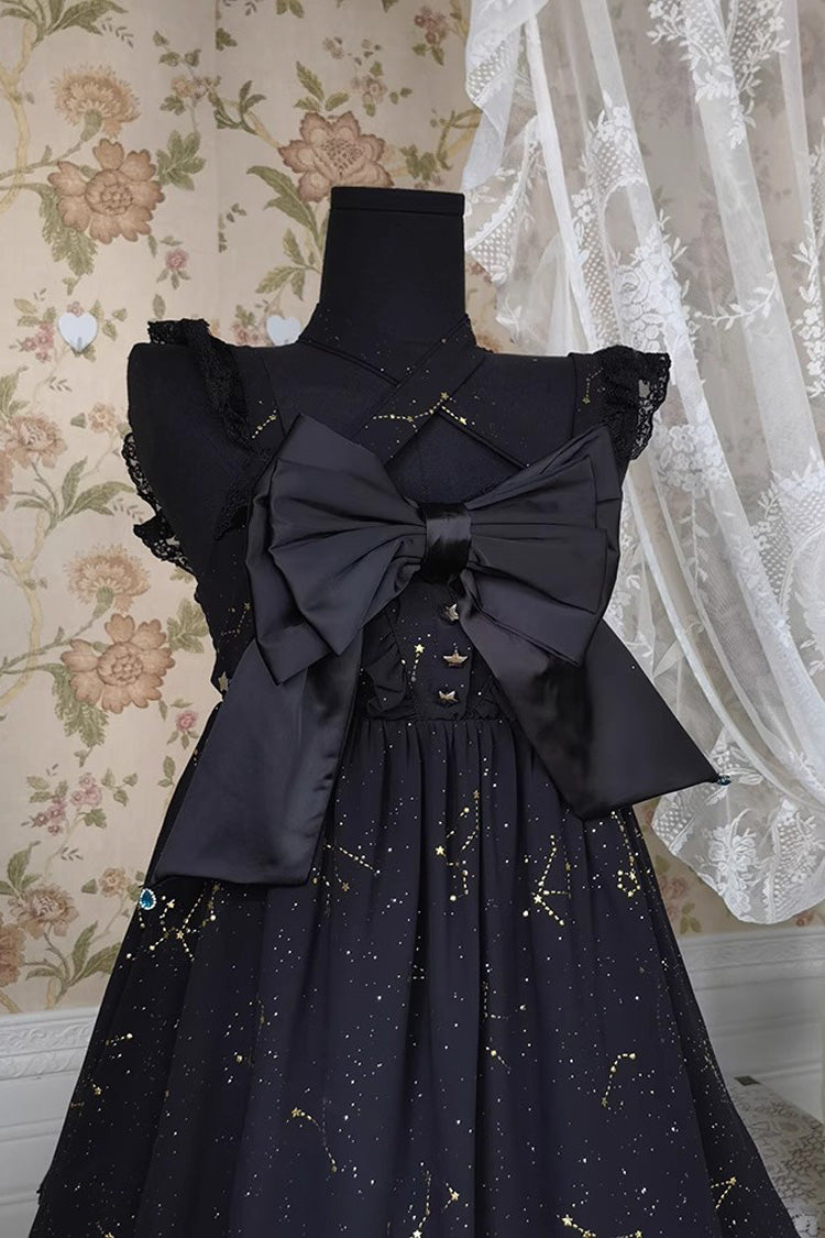 Princess Lolita JSK with Bowknot and Triple Ruffle