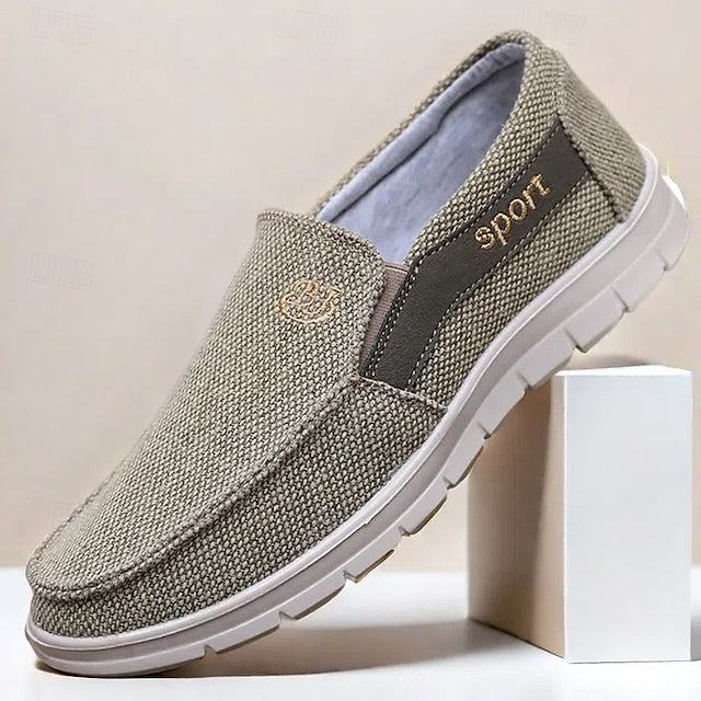 Boots Fleece Slip-Ons Winter Loafers PU lined Men's