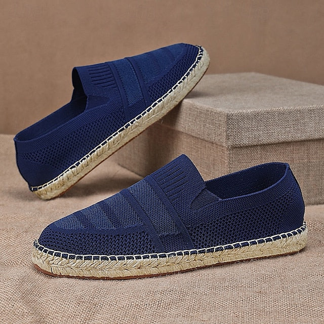 Woven Beige Vacation with Design Espadrilles Men's –