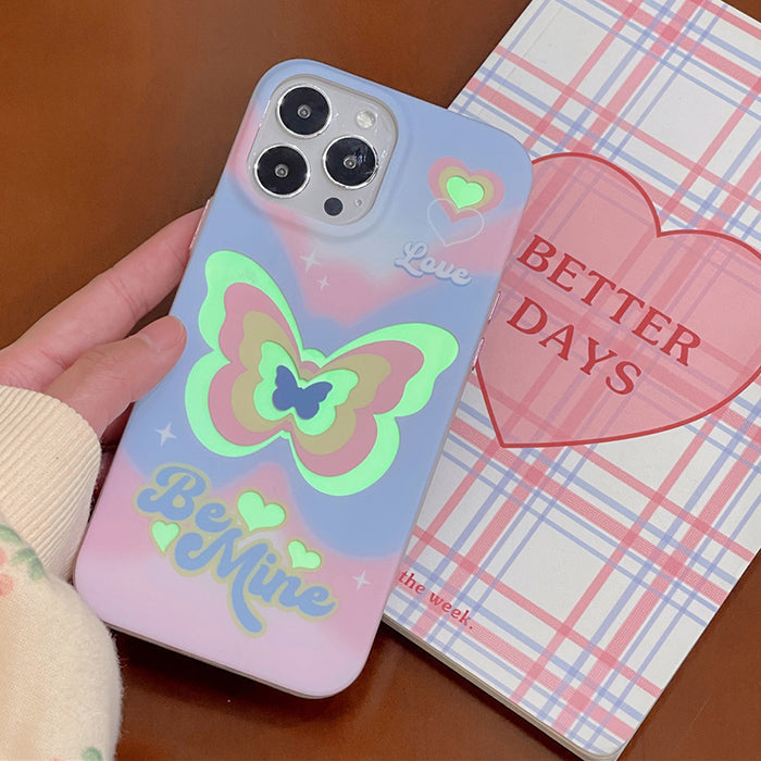 Sweet Colorful Butterfly iPhone Case