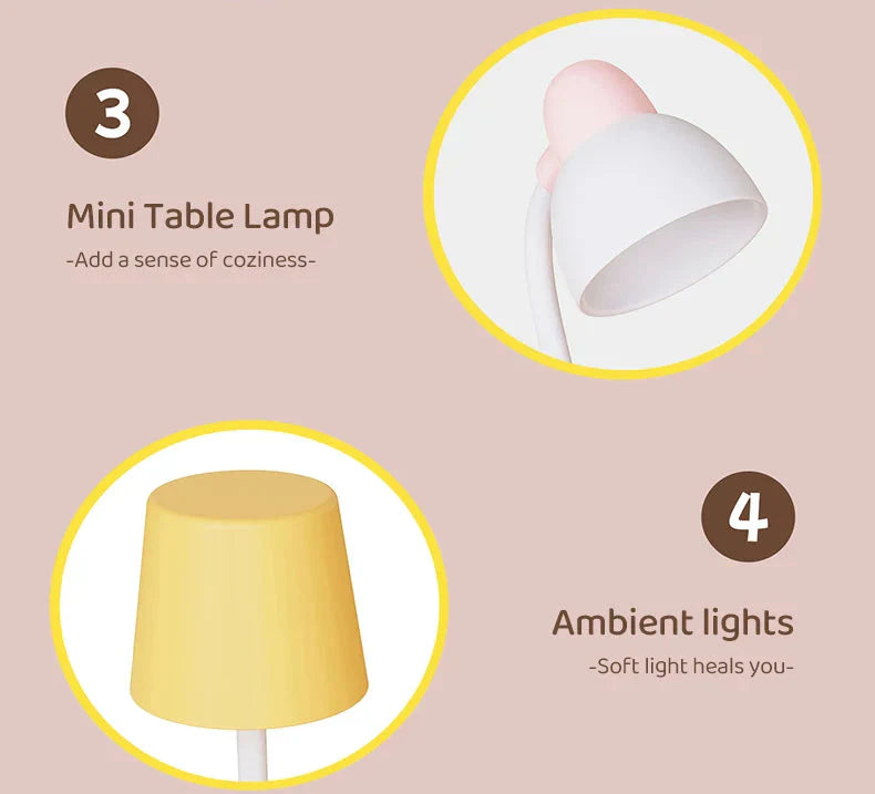 Cute Cat Bedside Night Light