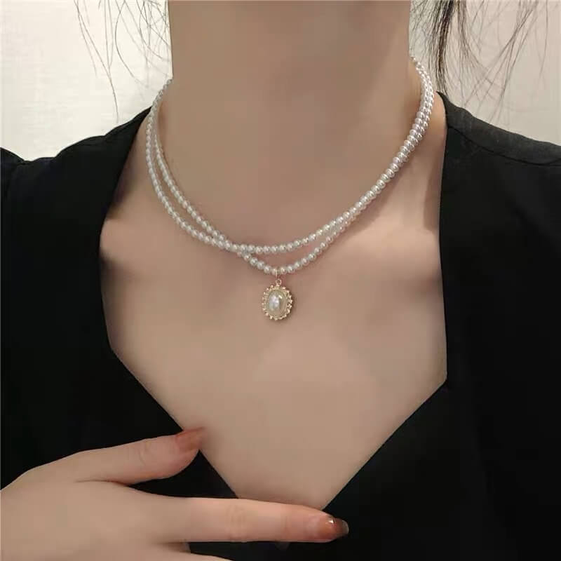 Luxury Pearl Vintage Necklace