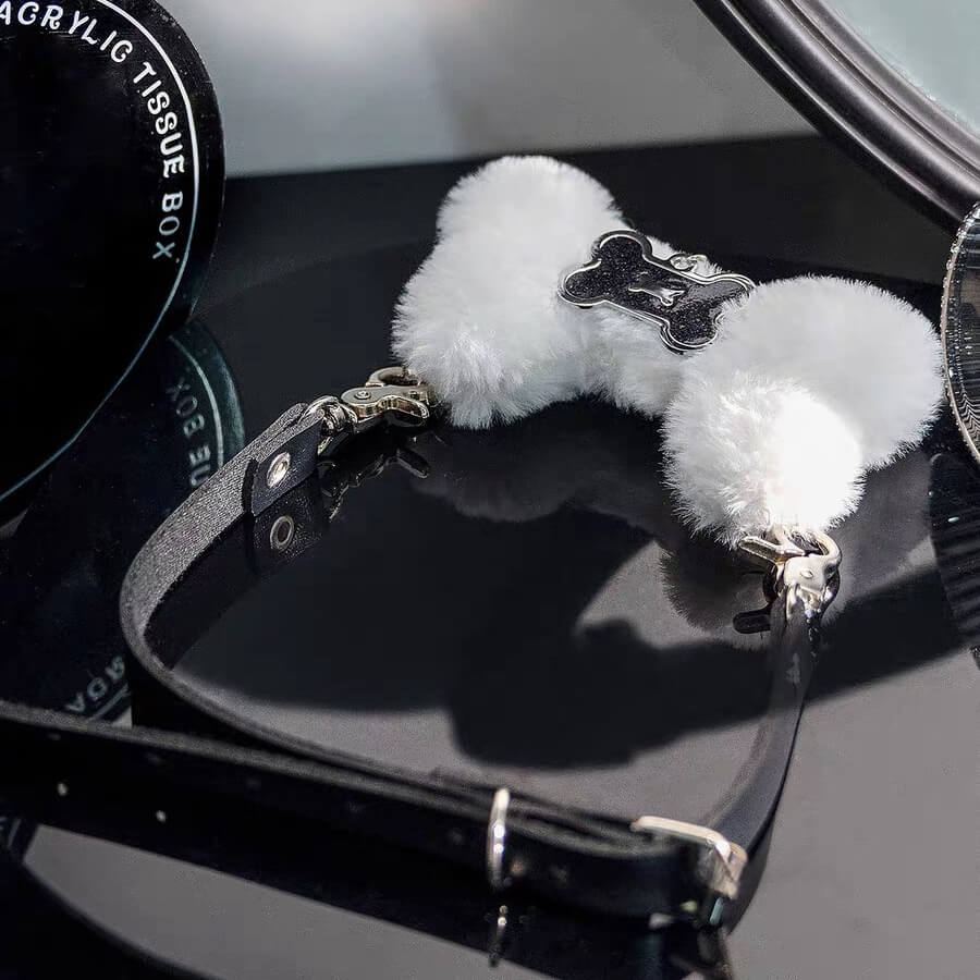 cutiekill-fluffy-dog-bone-y2k-choker-ah0652