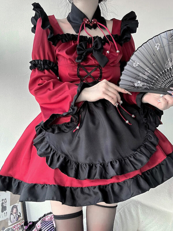cutiekill-gothic-devil-lolita-maid-dress-ah0686