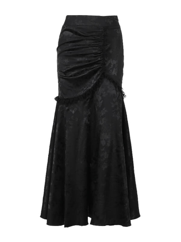      cutiekill-gothic-elegance-fishtail-skirt-ah0648
