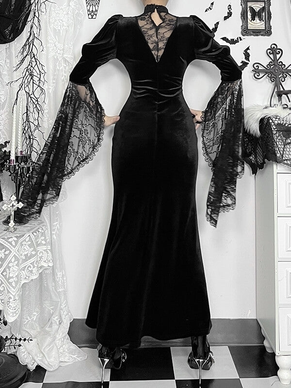 cutiekill-gothic-see-through-cross-witchy-dress-ah0771