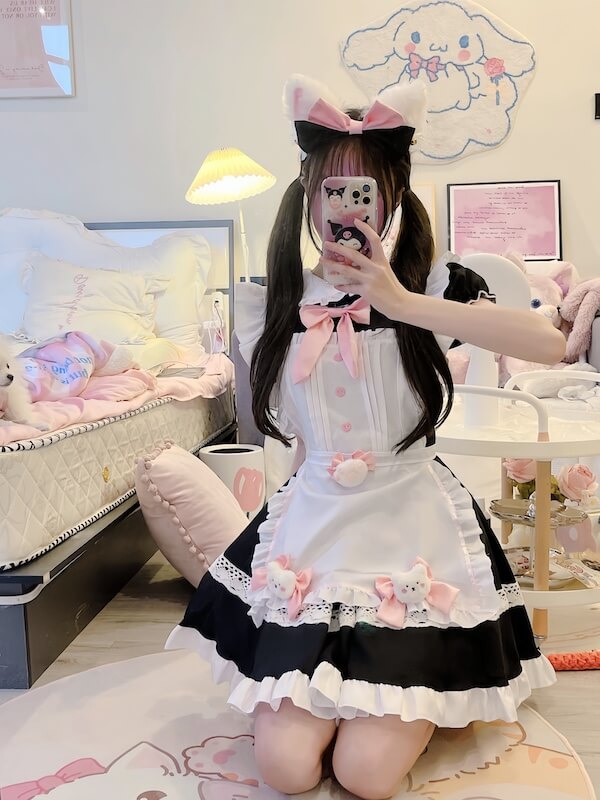 Kawaii Plushies Lolita Maid Dress