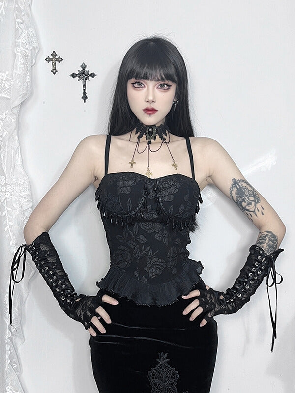 cutiekill-vintage-jacquard-beads-pendant-cami-ah0649