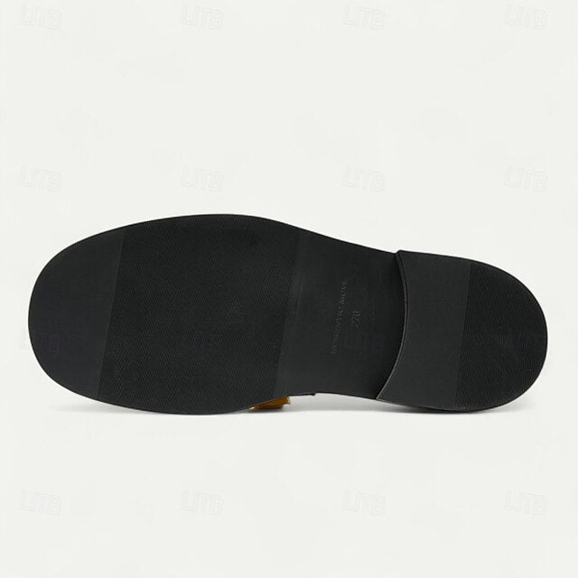 with and Shoes Wingtip Men's Brown Leather in Tan Formal