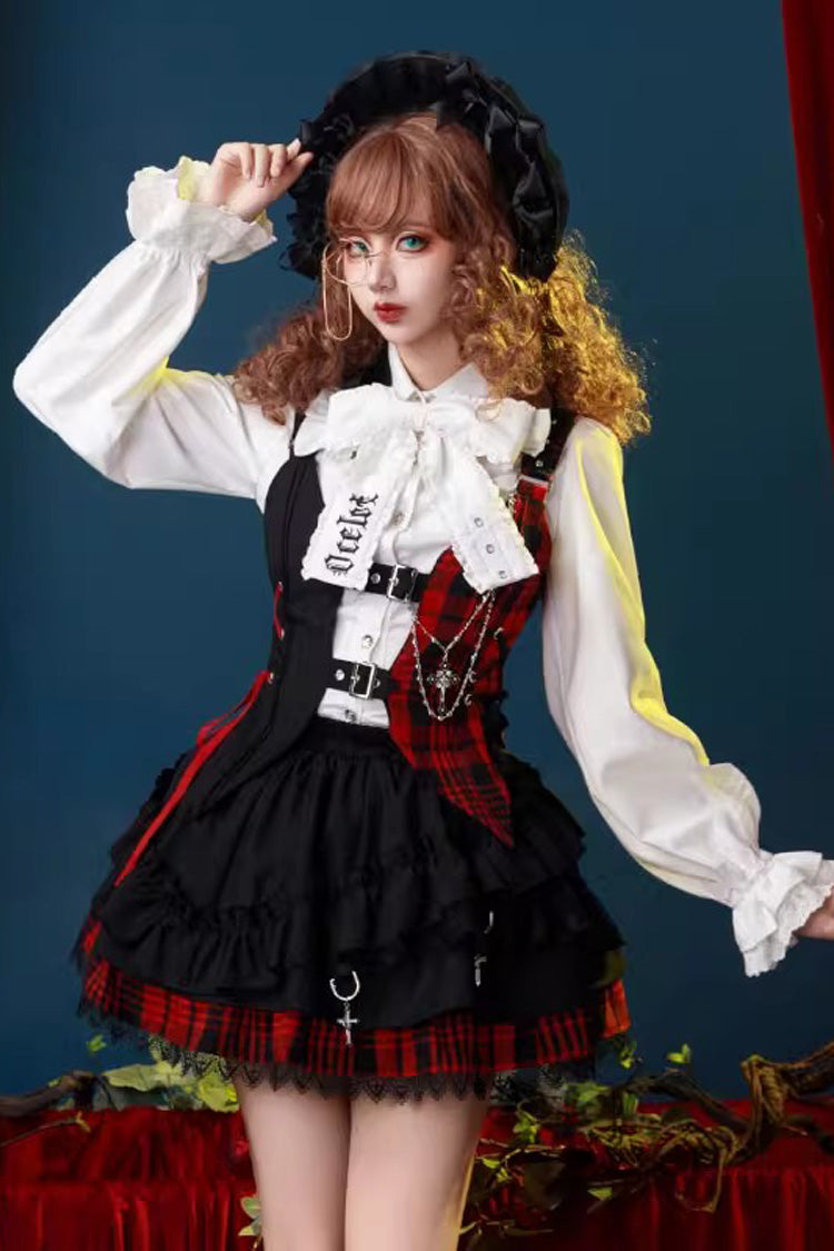 Subculture Plaid Princess Skirt Set