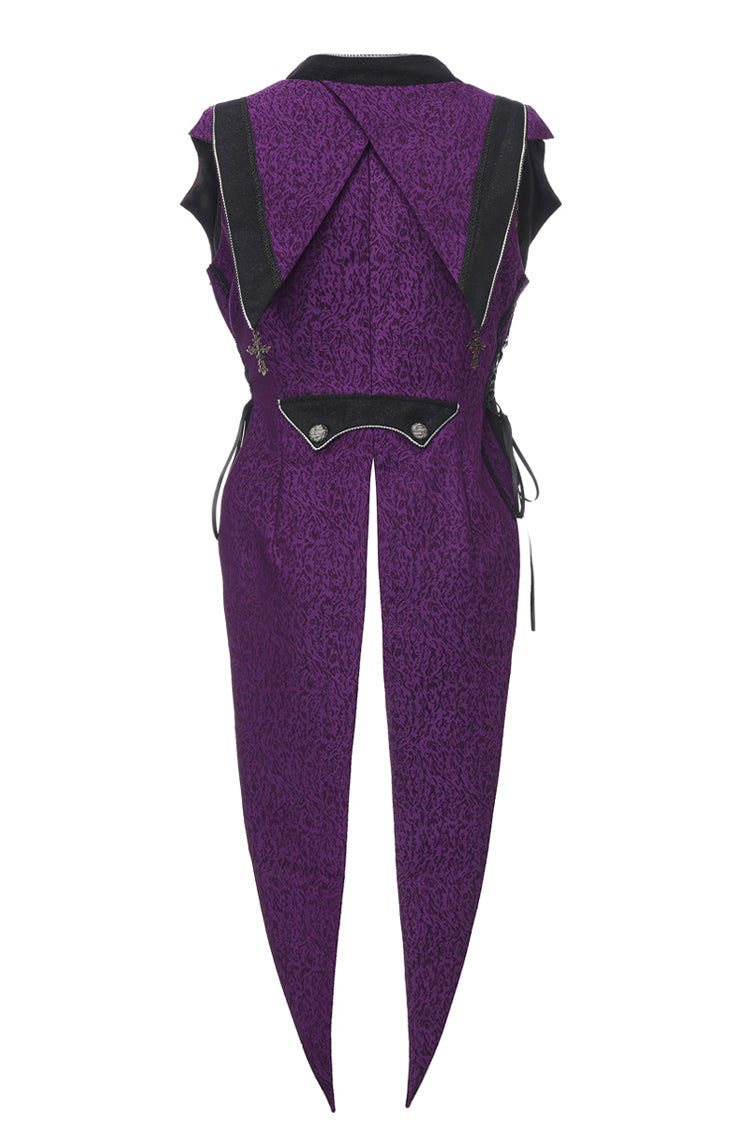 Eternal Blood Moon Forest V-Neck Sleeveless Ouji Prince Handsome Lolita Coat in Two Colors