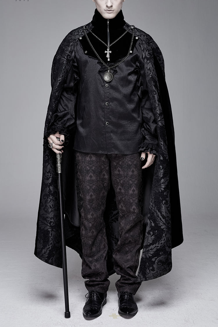 Chain Pendant Gothic Cloak