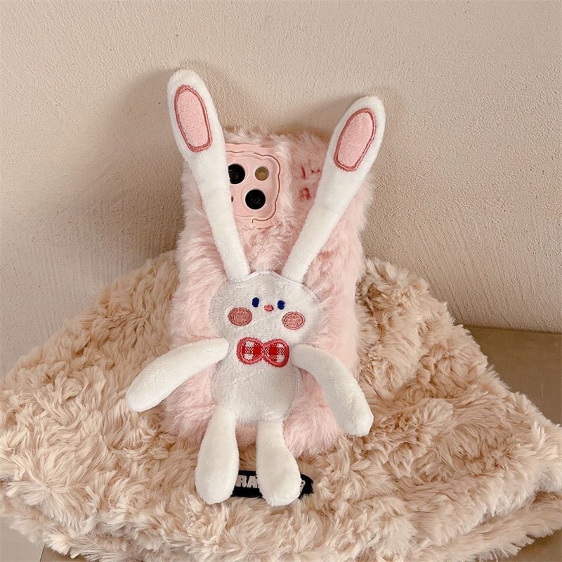 Kawaii Pull Ear Rabbit Phone Case MK Kawaii Store