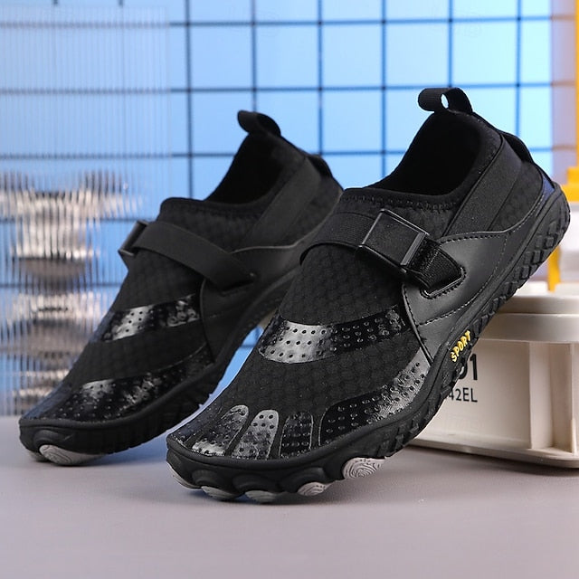 Men's Trendy – Woven Nylon Knit Sneakers Multicolor