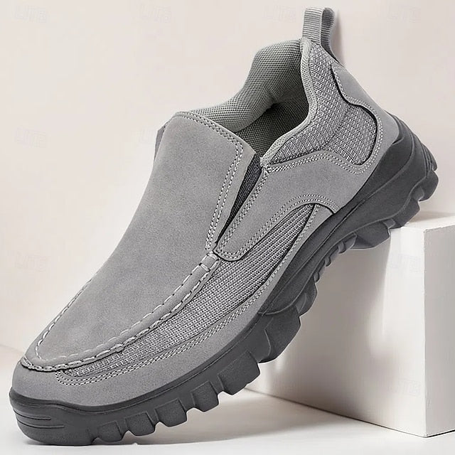 Maroon Design Men's with Perforated Stylish Sandals Slip-On