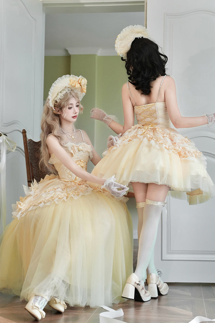 Sissi's Pilgrimage Off Shoulder Sweet Skirt