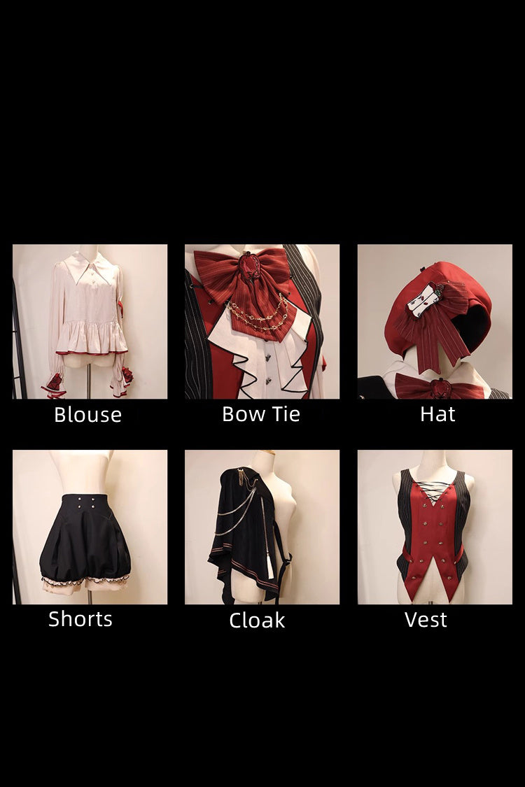 Gorgeous Prince Ensemble with Ruffled Bow Accents