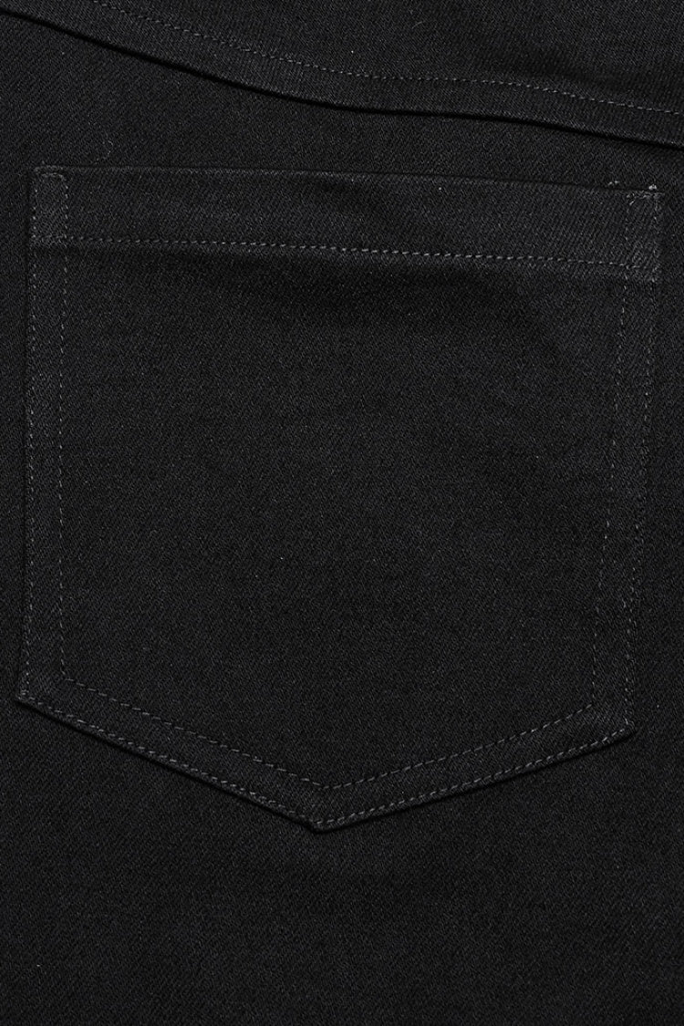 Punk Pants with Triangular Mesh and Buckle