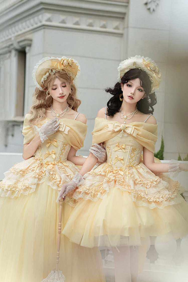 Sissi's Pilgrimage Off Shoulder Sweet Skirt