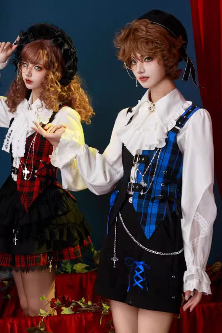 Subculture Plaid Princess Skirt Set