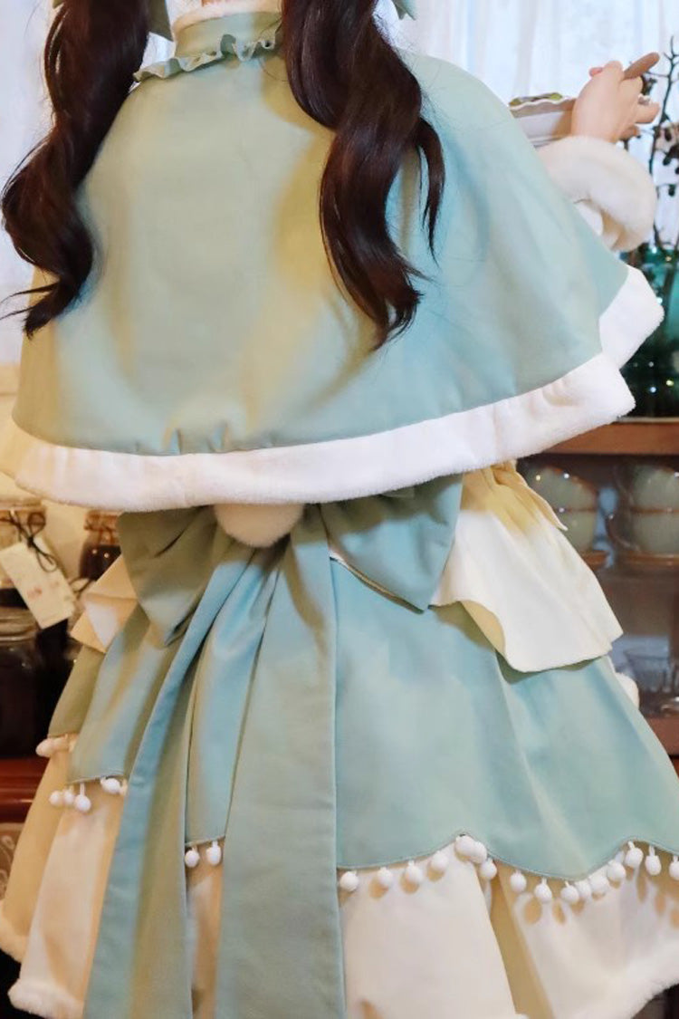 Princess Sweet Lolita Multi-Layer Jsk Dress with Bowknot 3 Colors