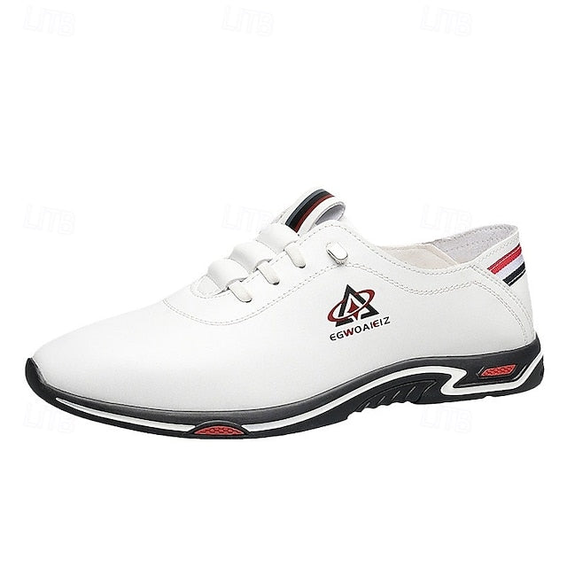 Sneakers Sports Lightweight Men's White – Slip-On