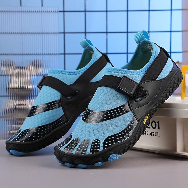 Men's Trendy – Woven Nylon Knit Sneakers Multicolor